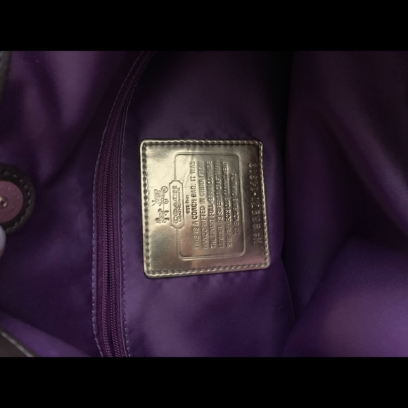 Coach purse brown leather - Picture 2 of 6